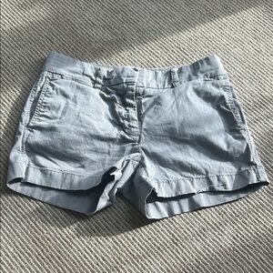 J. Crew Light Blue Cotton Bermuda Shorts